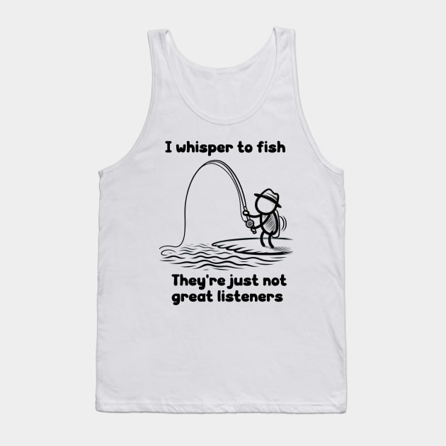 Fishing Shirt Fishing Gift for Dad Fishing Tshirt Fisherman Gift Men's Fishing Shirt Fishing Holiday Funny Fishing Shirt Fathers Day Gift Tank Top by HoosierDaddy